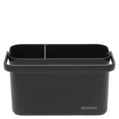 Sinkside städhink med indelning 2 L mörkgrå
