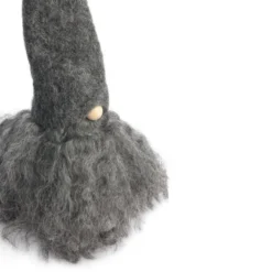 Skäggtomte Gotland Liten 25 cm Grå