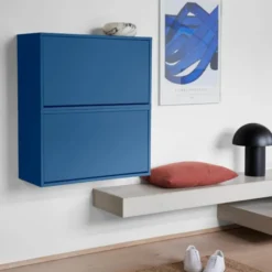 Skobox 70x30x40 cm Cobolt Blue