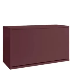 Skobox 70x30x40 cm Maroon Red