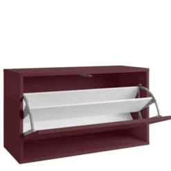 Skobox 70x30x40 cm Maroon Red