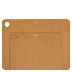 Skärbräda 2-pack brun