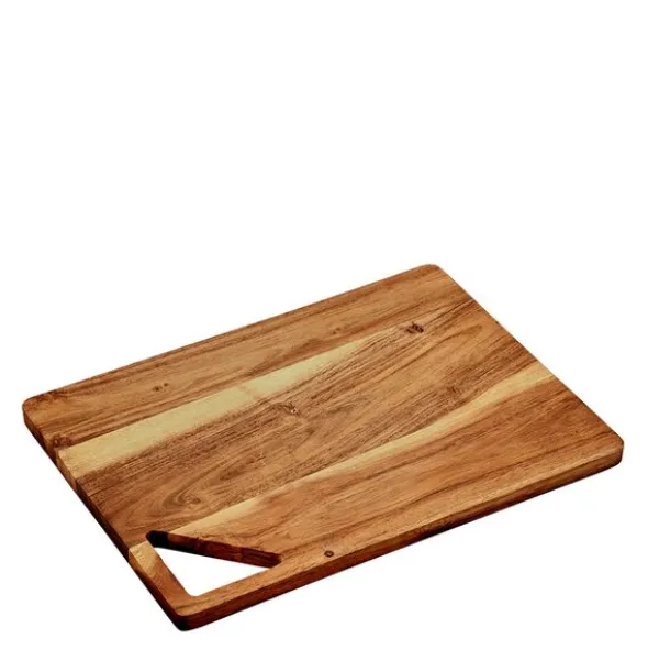 Skär- och serveringsbräda 35,5x25,5x1,5 cm akacia