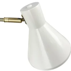Sleep vägglampa 17 cm vit