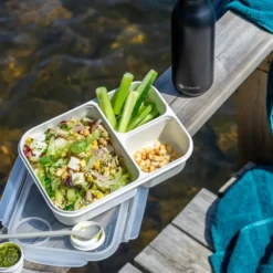 Smart box matlåda 1,5 L vit/klar
