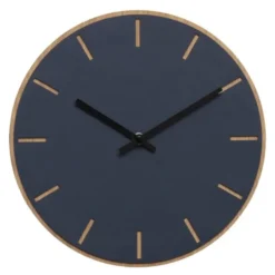 Smokey Blue väggklocka 28 cm blå med svart visare