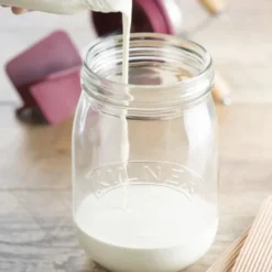 Smörkärnare i glas 1 L