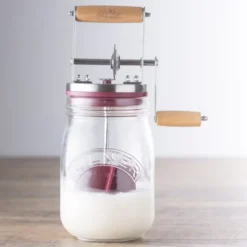 Smörkärnare i glas 1 L