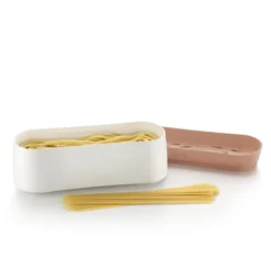 Snabbkokare för pasta i mikrovågsugn 1,5 L terracotta