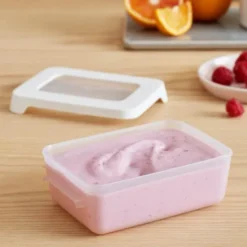 Snack förvaringslåda med lock 0,3 L för livsmedel
