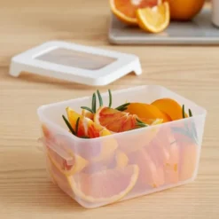 Snack förvaringslåda med lock 0,45 L för livsmedel