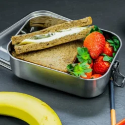 Snap matlåda 1,2 L rostfritt stål