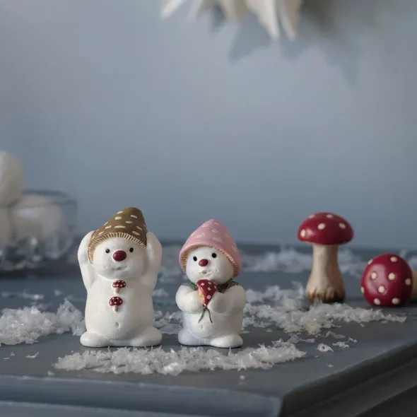 Snögubbarna Disa & Obert 5,3 cm 2025