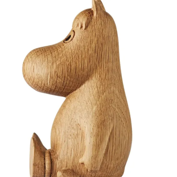 Snorkfröken träfigur 10 cm ek