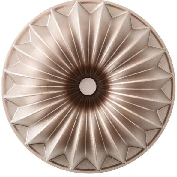 Sockerkaksform slice 24x10 cm roséguld