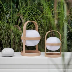 Soft Spot Solar solcellslampa Circular 18,5 cm Wheat