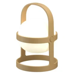 Soft Spot Solar solcellslampa Circular 18,5 cm Wheat