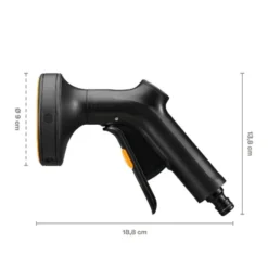 Solid™ sprutpistol multi 18,8 cm svart