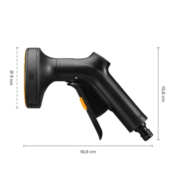 Solid™ sprutpistol multi 18,8 cm svart