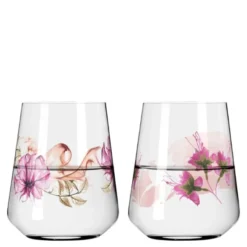 Sommersonett Vattenglas 2-pack Rosa