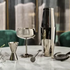 Sontell Silver mätglas 2/6 cl blankpolerad