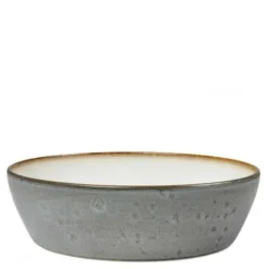 Soppskål 18 cm Grå/Gräddvit