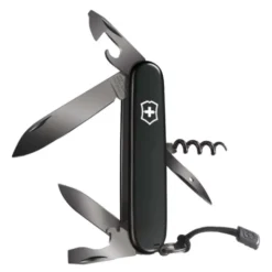 Spartan fickkniv 12 funktioner svart