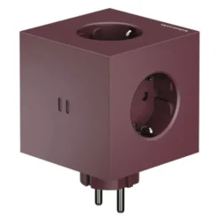 Square 2 Bauhaus Archiv USB-C 30W Mulberry Red