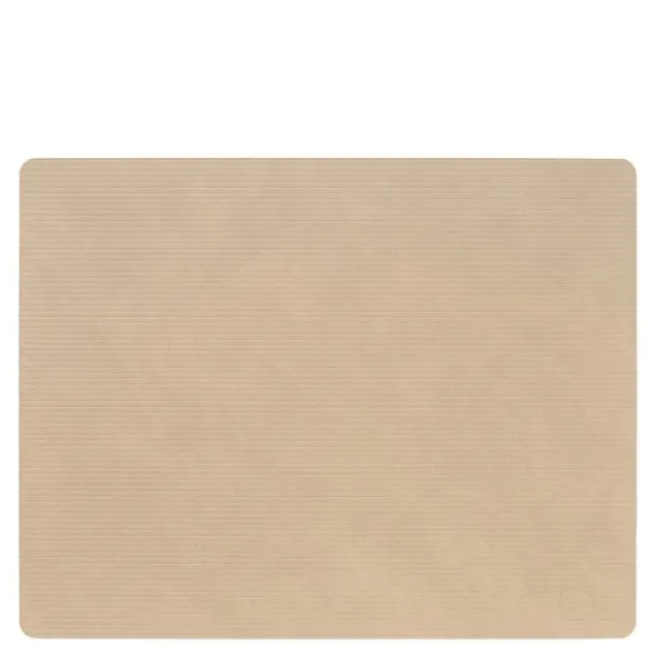Square Corduroy bordstablett 35x45 cm sand