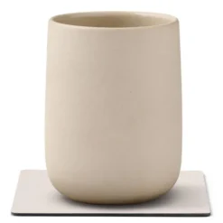 Square Glasunderlägg 10x10 cm Soft Nude