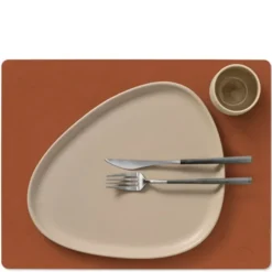 Square Nupo bordstablett 35x45 cm Rust