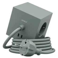 Square 1 USB-C kabel 3 m Oak Green