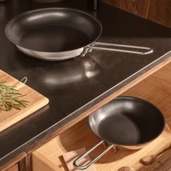 Stainless Steel stekpanna 28 cm Slip-Let® beläggning