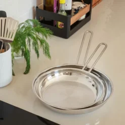 Stainless Steel stekpanna 20 cm