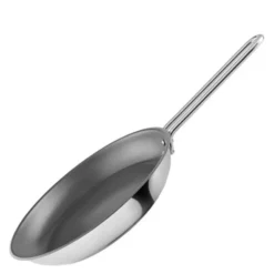 Stainless Steel stekpanna 24 cm keramisk titanbeläggning