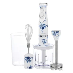Stavmixer 600W China Rose blå/vit