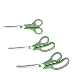 Steel Essentials saxset 3 delar grön/grå