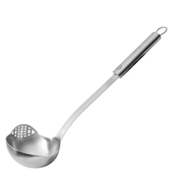 Steel Essentials soppslev med hällpip 34 cm stål