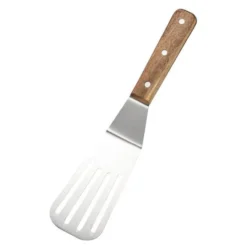 Steph stekspade slitsad 28 cm stål/gummiträ