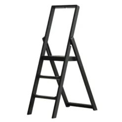 Step Stege 45x132 cm Mattlackad svart