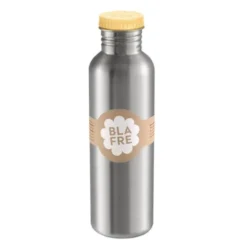 Stålflaska 750 ml ljusgul