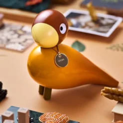 Story Bird sångfågel Cosy 15,5 cm orange