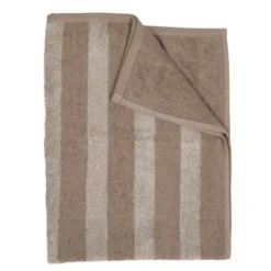 Stripe handduk 50x70 cm lin