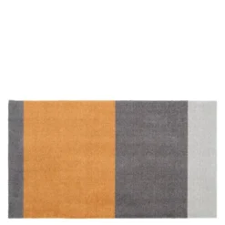 Stripes Horizontally golvmatta 120x67 cm dijon/grå