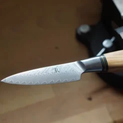 ST650 skalkniv 9 cm olivträ/stål