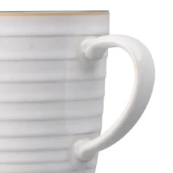 Studio Grey White Räfflad Mugg 40 cl Grå