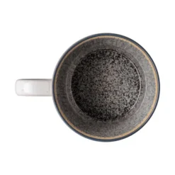 Studio Grey White Räfflad Mugg 40 cl Grå
