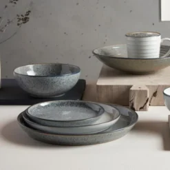 Studio Tallrik 17 cm 4-pack Grå