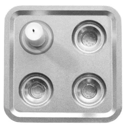 Stumpastaken Fyran Aluminium blank