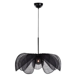 Styrka taklampa 75 cm svart